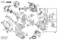 Bosch 0 601 598 420 Gst 14,4 V Cordless Jigsaw 14.4 V / Eu Spare Parts